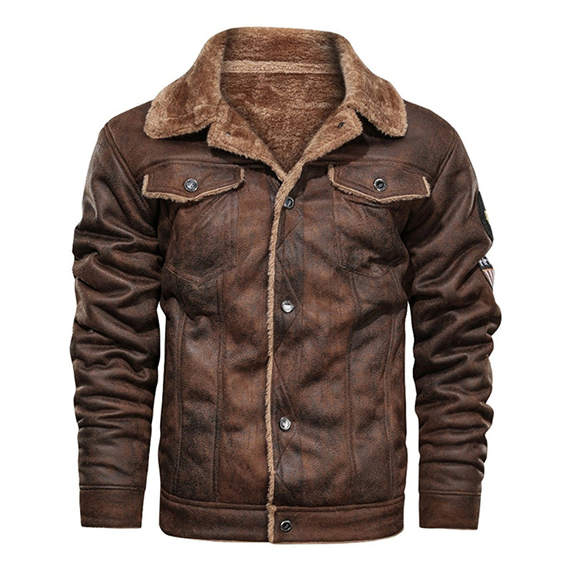 NS Airborne Leather Jacket