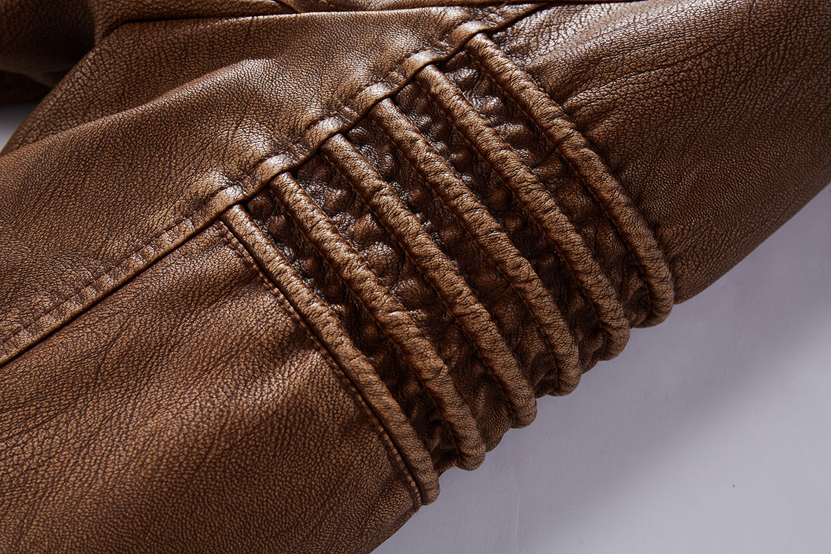 NS Distinction Leather Jacket
