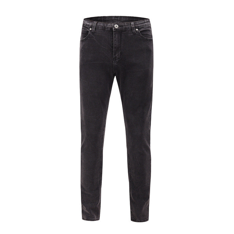 NS Black Leaf Jeans