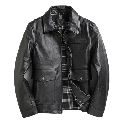 NS Hardwear Leather Jacket