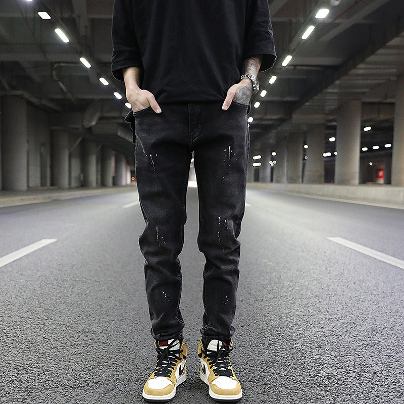NS Splashed Ink Jeans