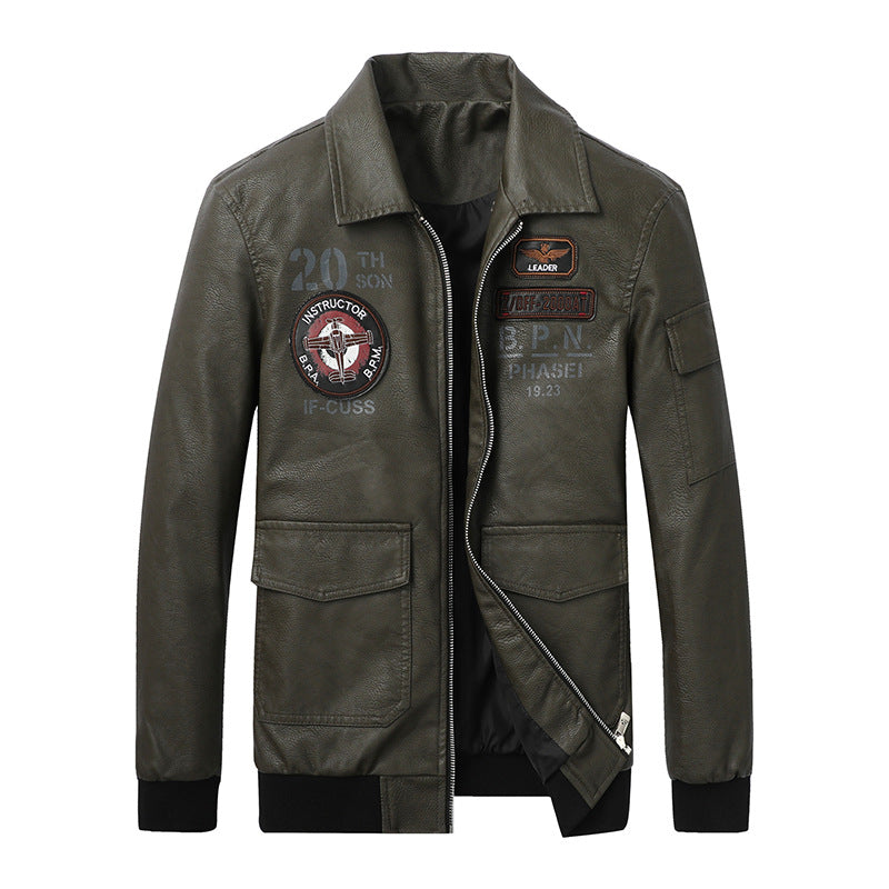 NS Airdrome Leather Jacket