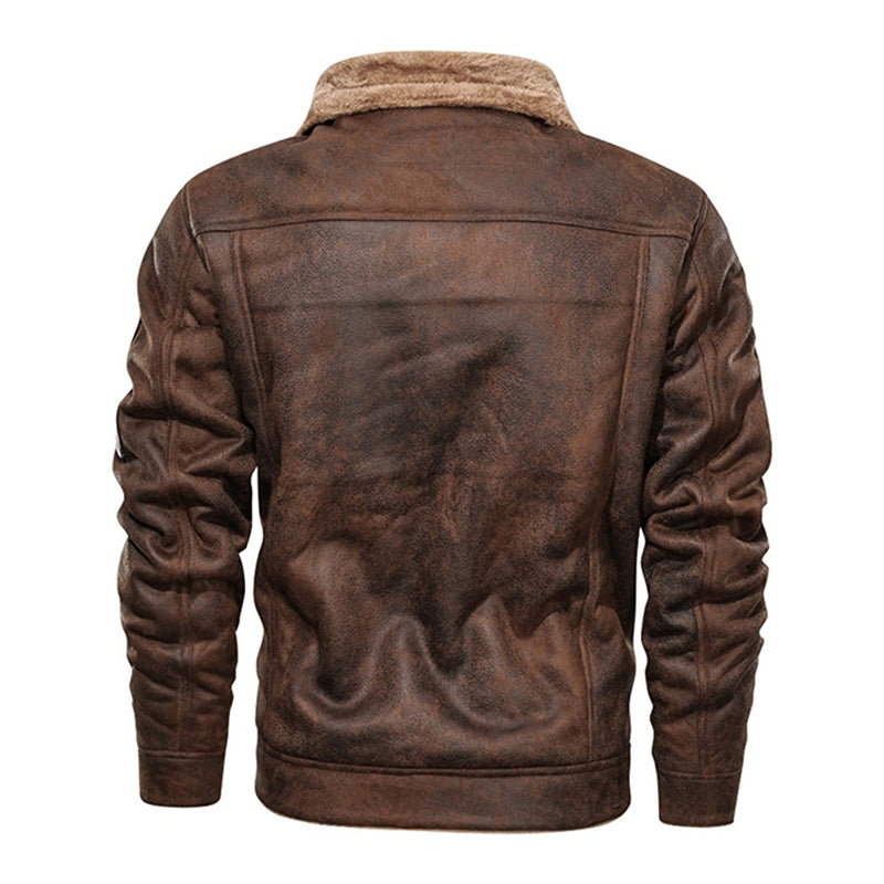 NS Airborne Leather Jacket