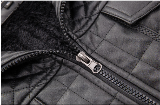 NS Gridlock Leather Jacket