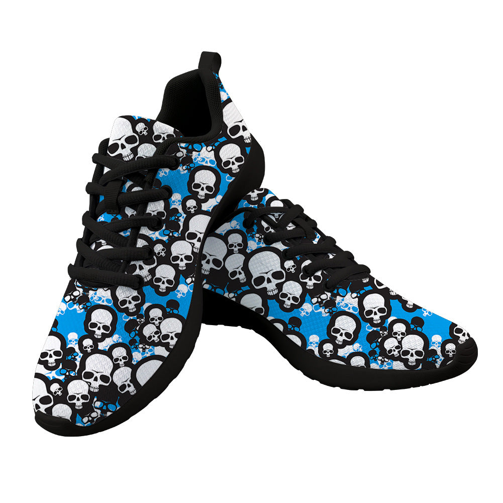 NS Skull Print Shoes