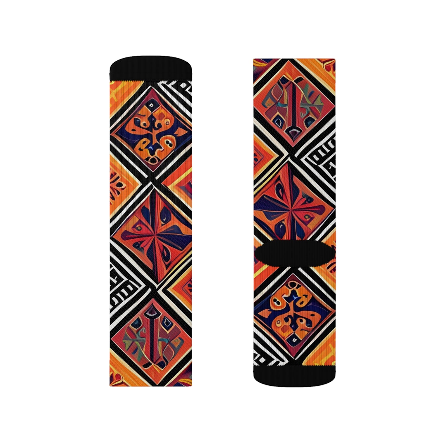 NSeason Ethnic Squares 2 Socks