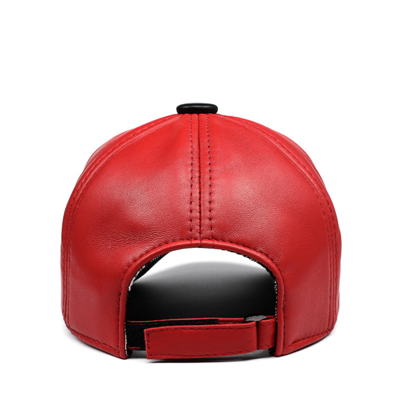 DSQ Canuck Leather Cap