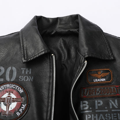 NS Airdrome Leather Jacket