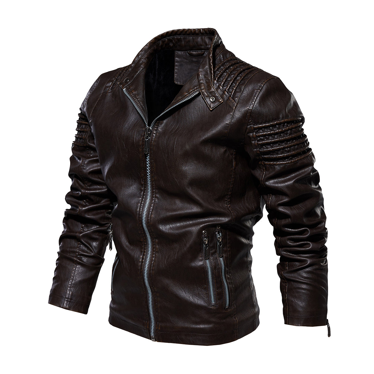 NS Distinction Leather Jacket