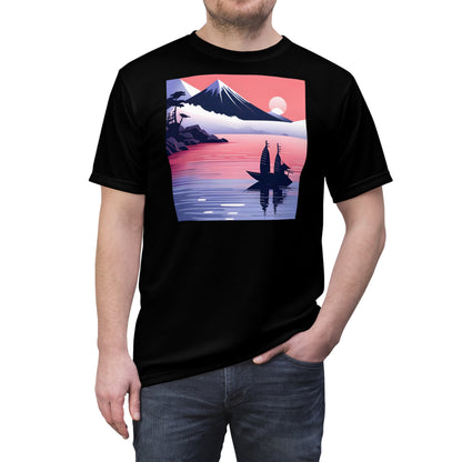 NS Japanese Boat Scene T-shirt