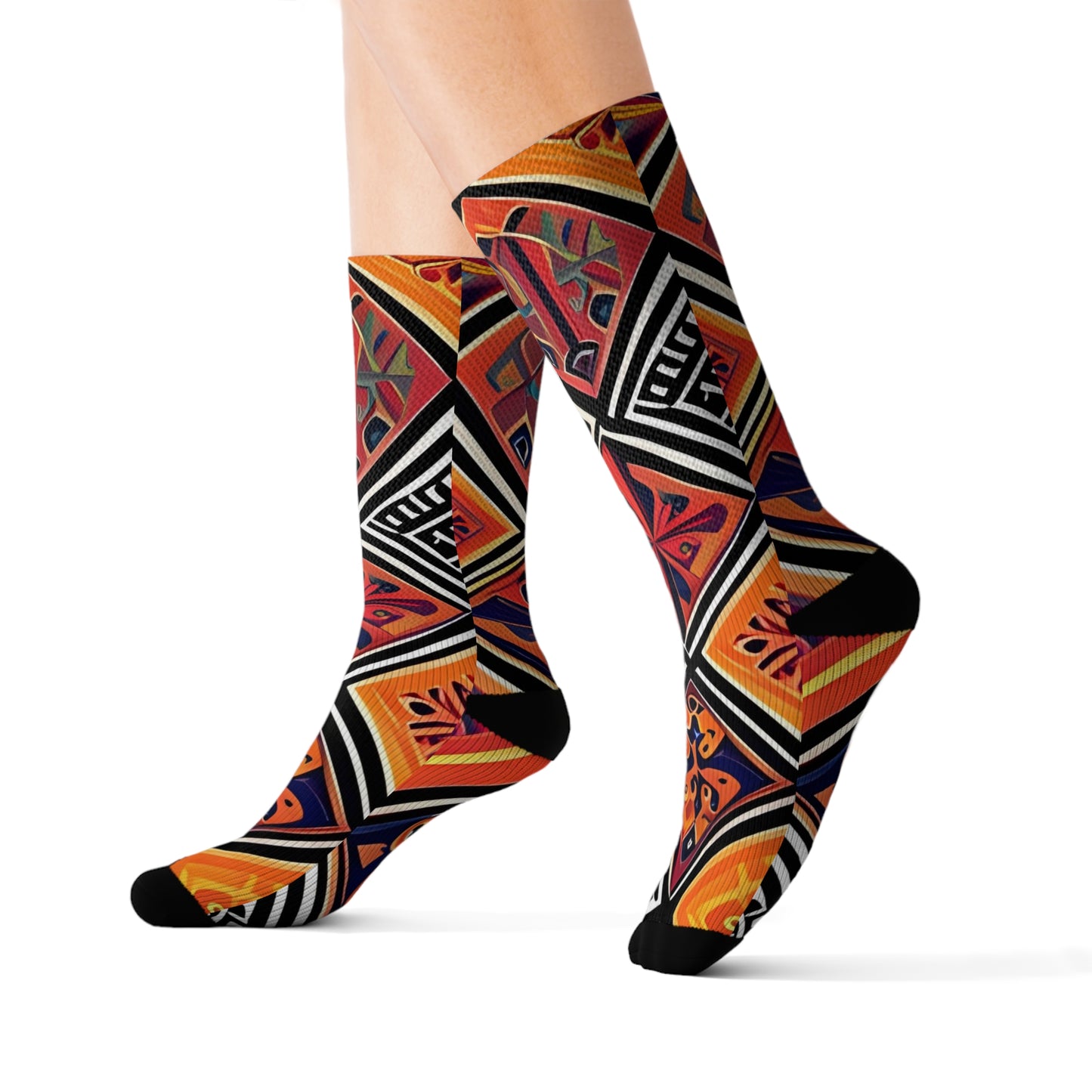 NSeason Ethnic Squares 2 Socks