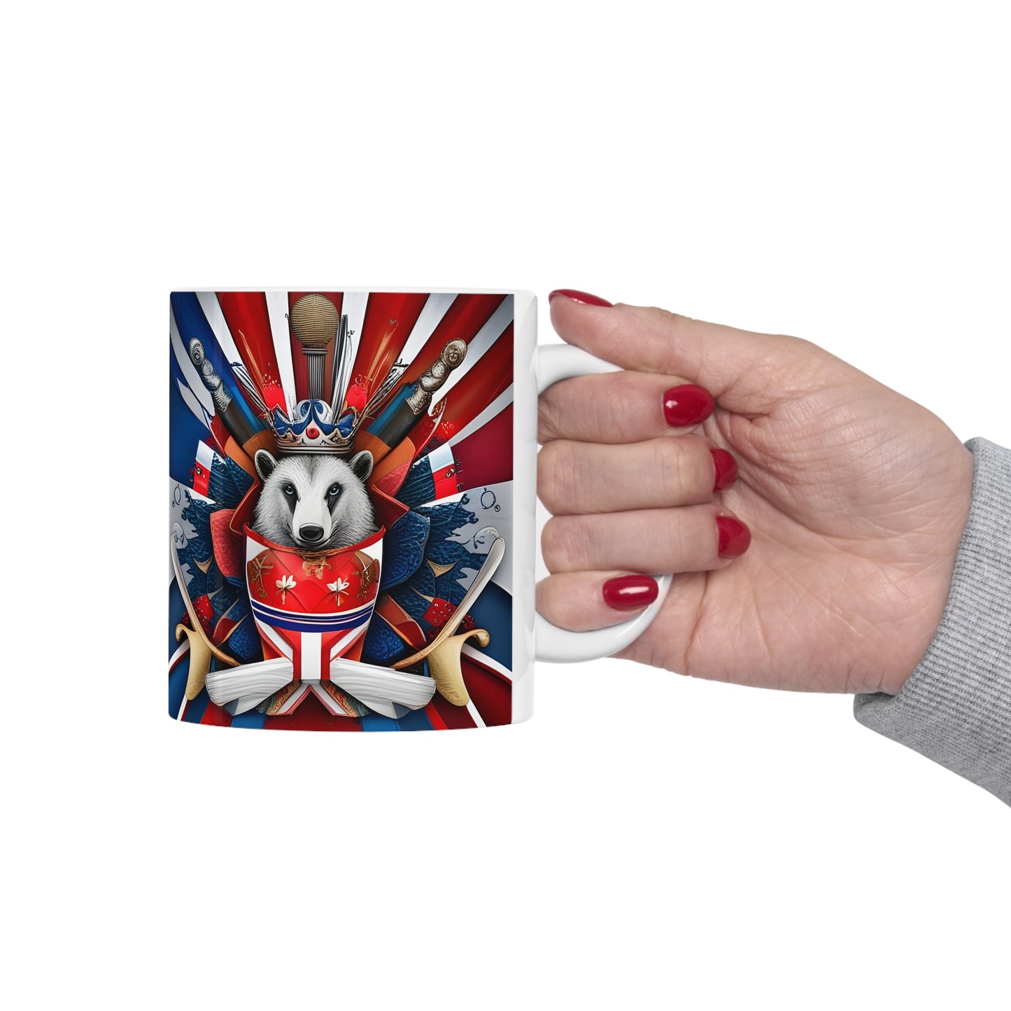 N1 British Badger Mug