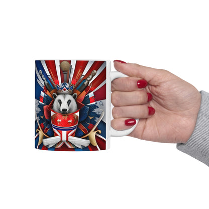 N1 British Badger Mug