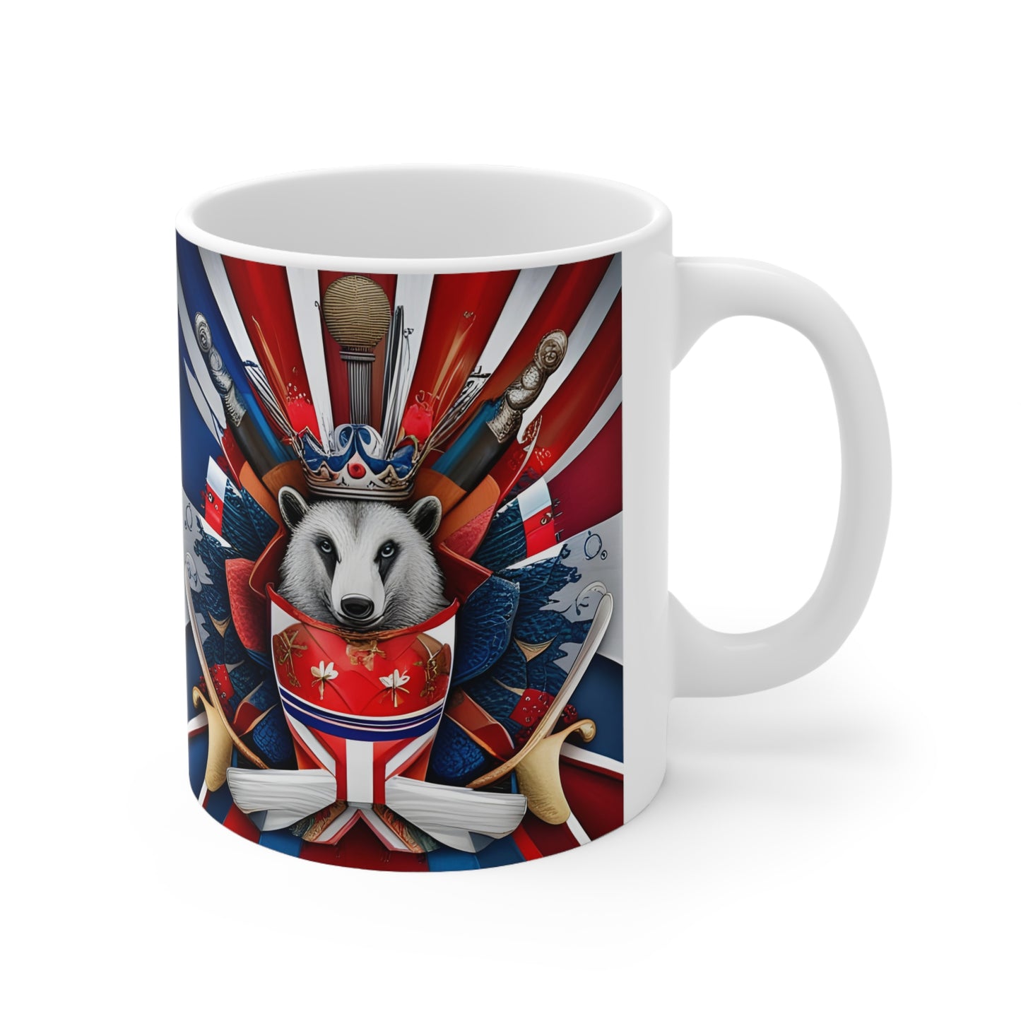 N1 British Badger Mug