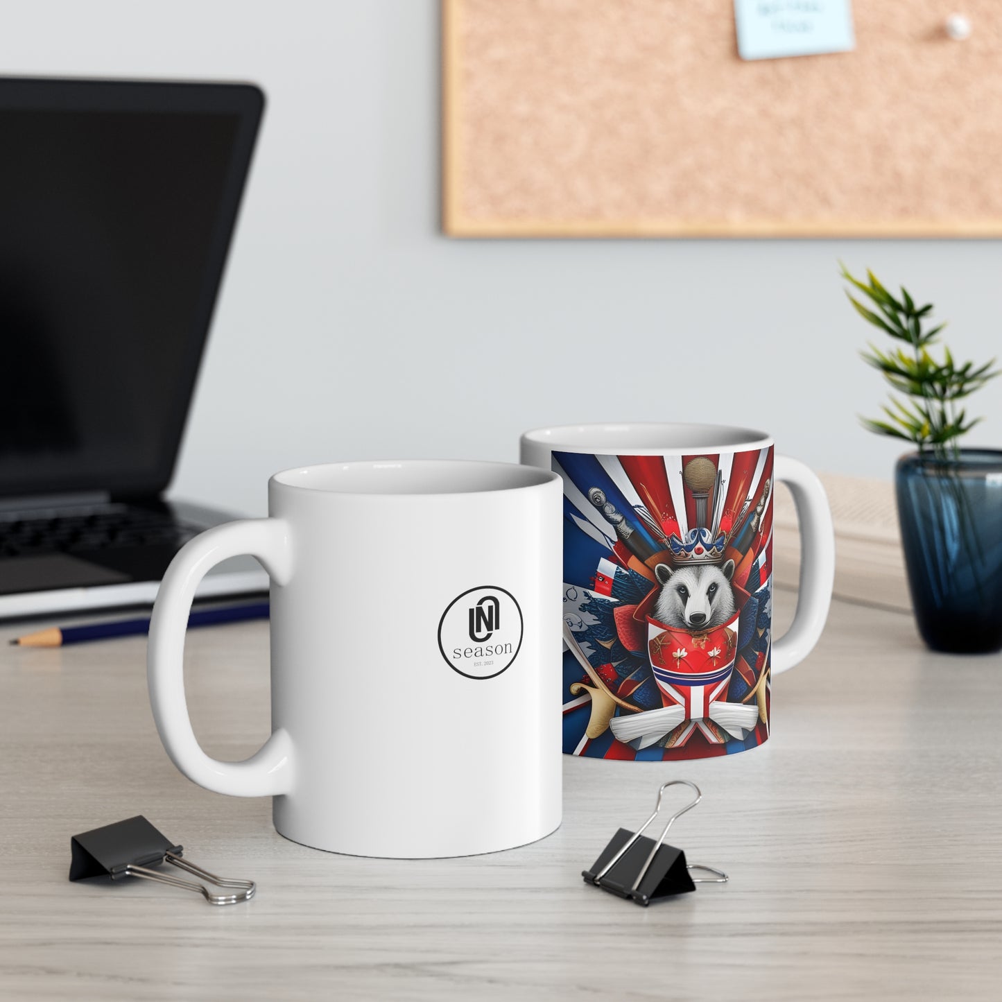 N1 British Badger Mug