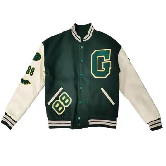 NS Varsity Green Jacket