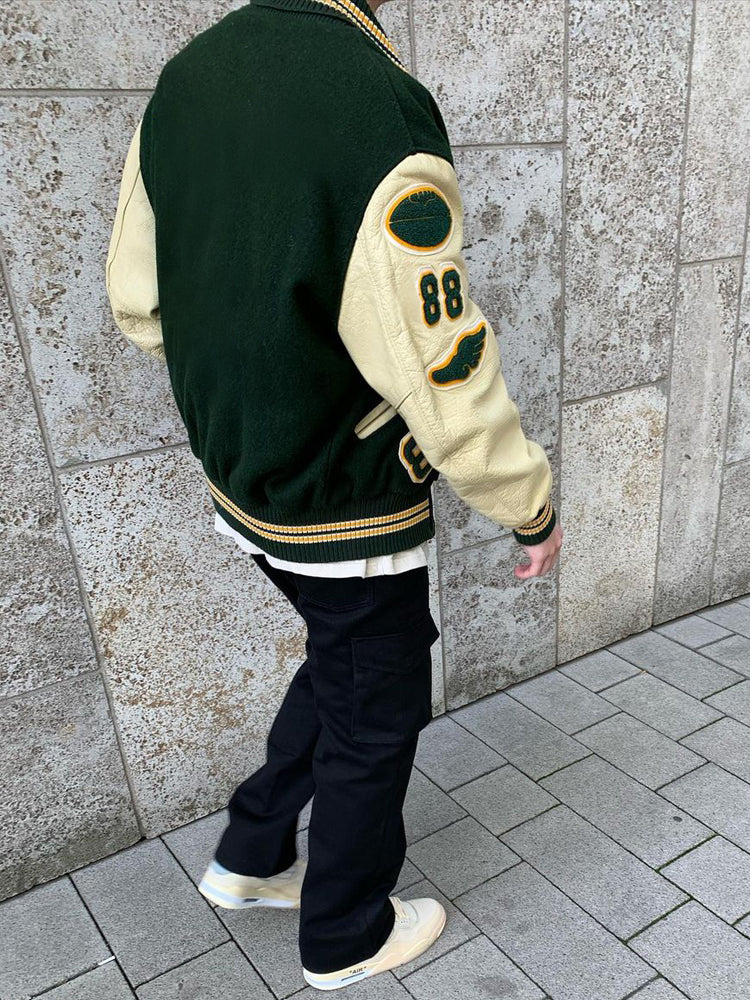 NS Varsity Green Jacket