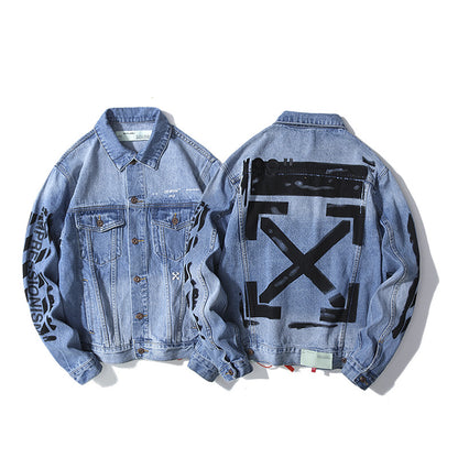 NS Impressionism Denim Jacket