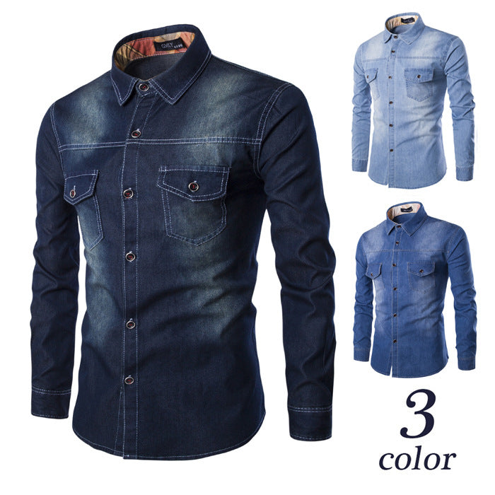 NS Nimes Sky Denim Shirt