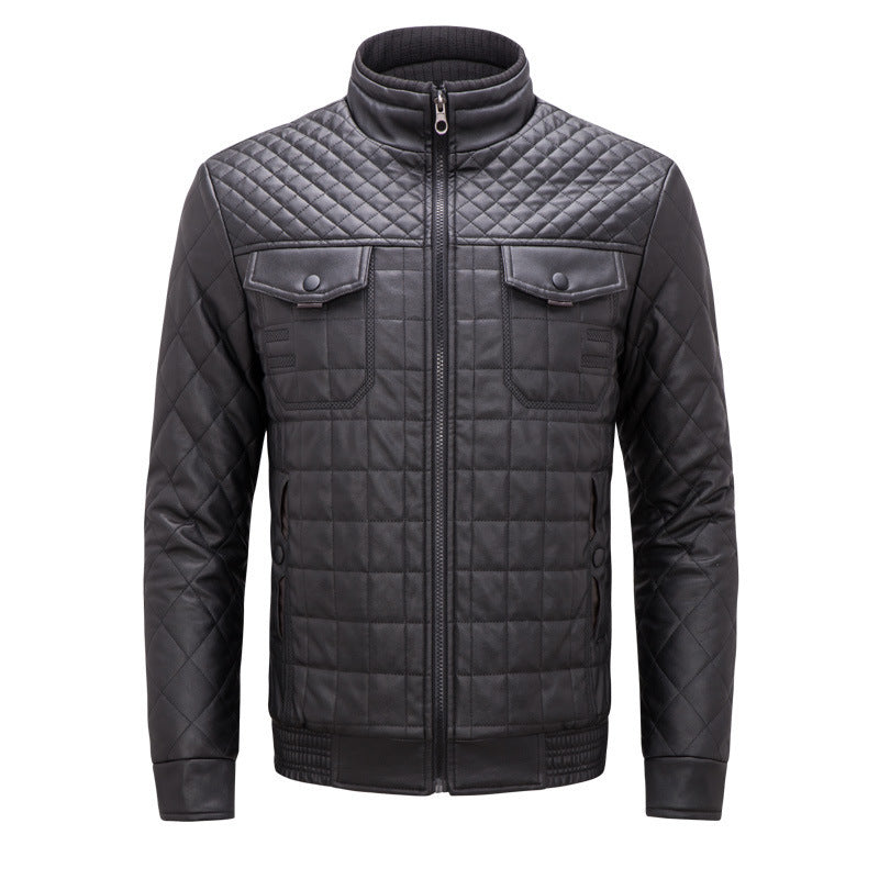 NS Gridlock Leather Jacket