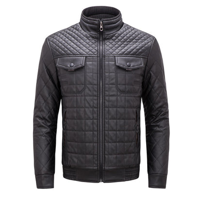 NS Gridlock Leather Jacket