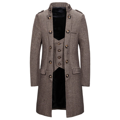 NS Herringbone Overcoat