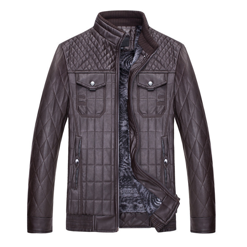 NS Gridlock Leather Jacket