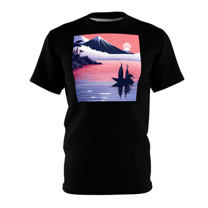 NS Japanese Boat Scene T-shirt