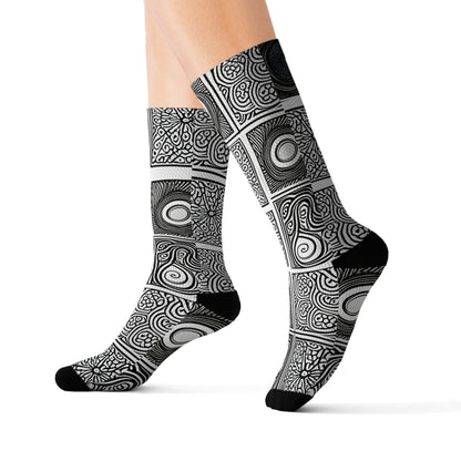 NSeason Doodle Block Socks