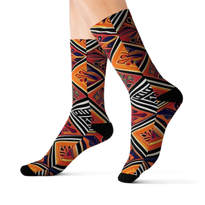 NSeason Ethnic Squares 2 Socks