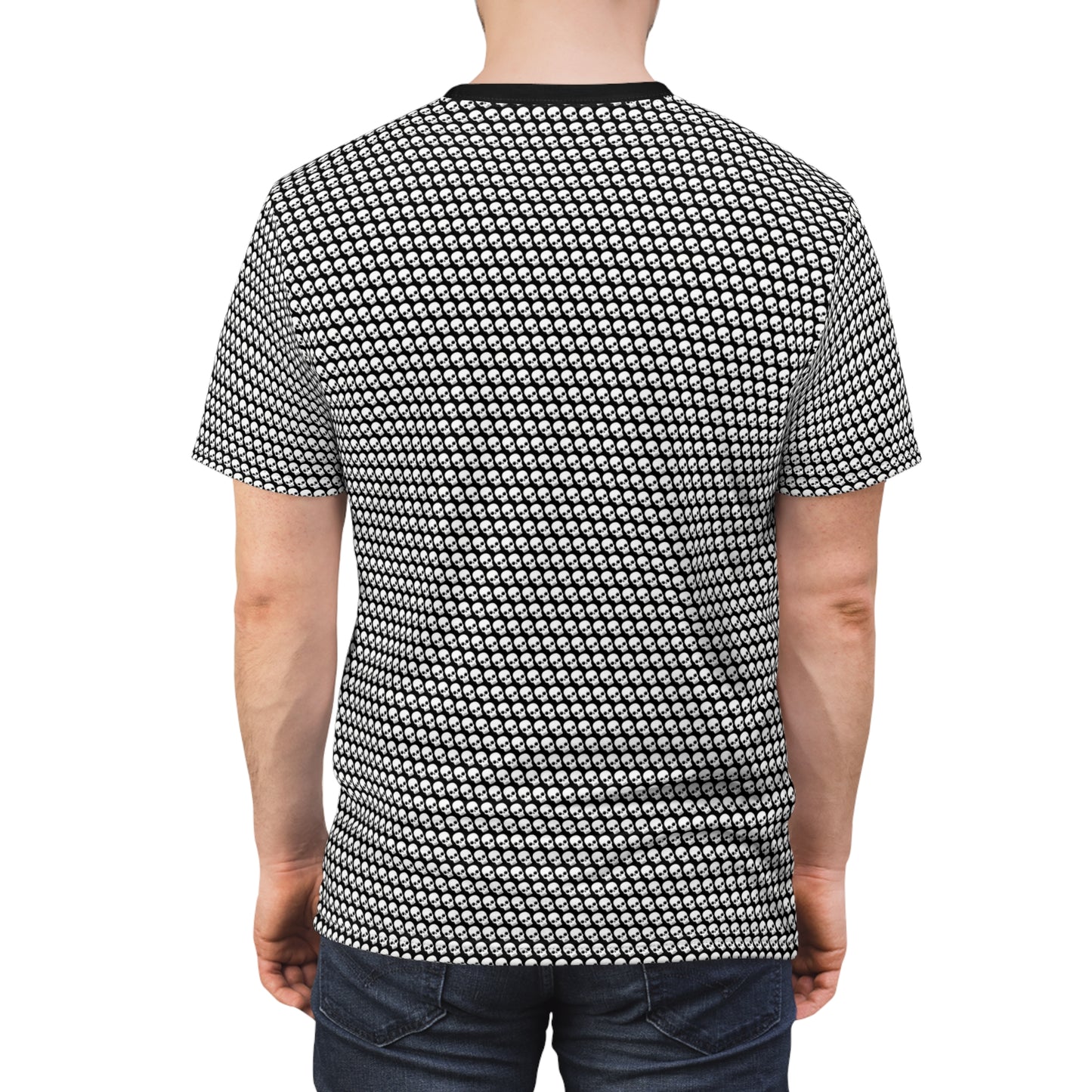 NS Skull Pattern T-shirt
