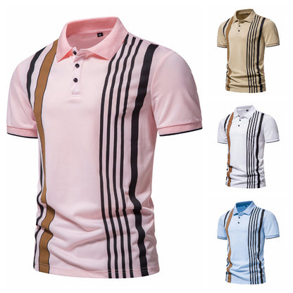 NS Annos Stripe Polo Shirt