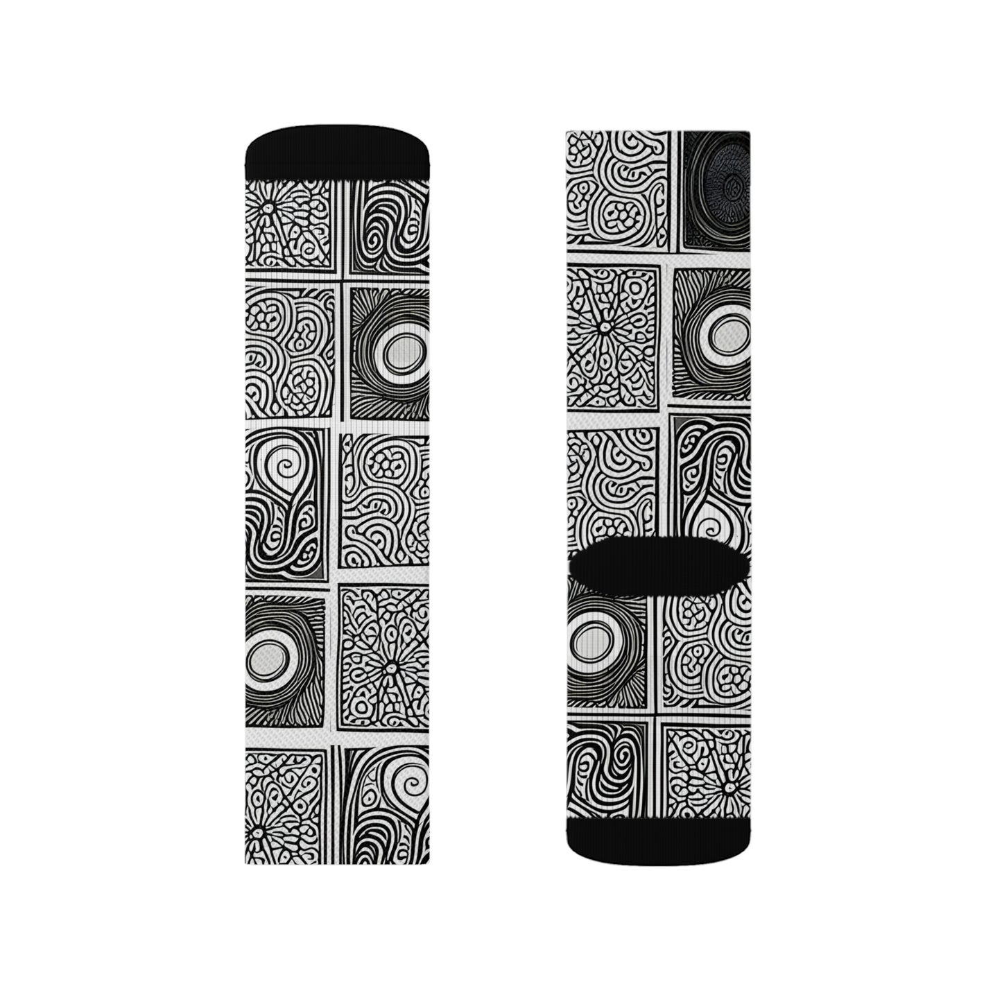 NSeason Doodle Block Socks