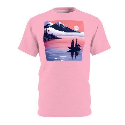 NS Japanese Boat Scene T-shirt