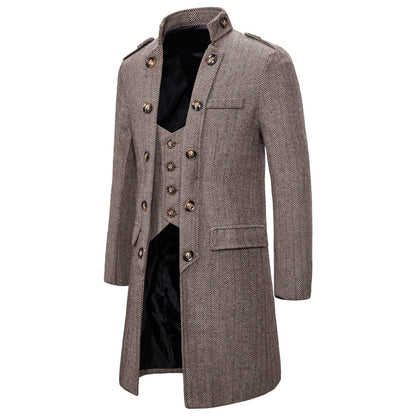 NS Herringbone Overcoat