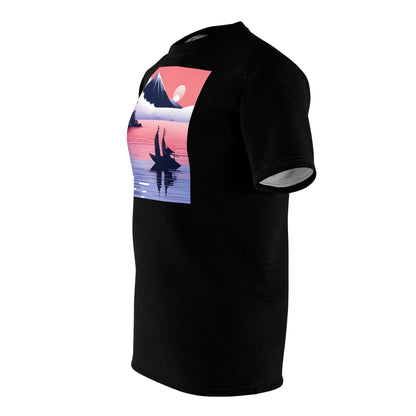 NS Japanese Boat Scene T-shirt