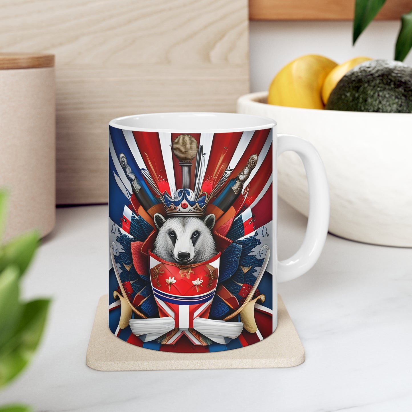 N1 British Badger Mug