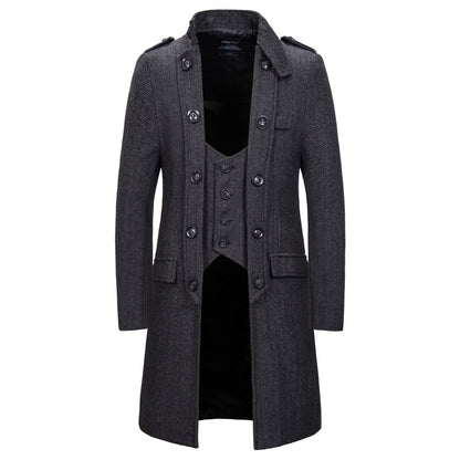 NS Herringbone Overcoat