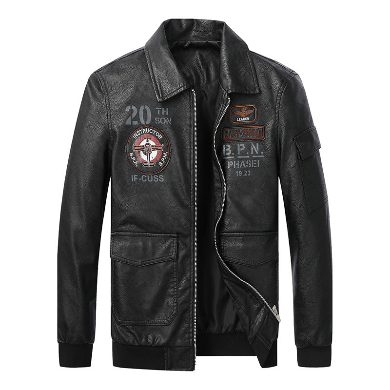 NS Airdrome Leather Jacket